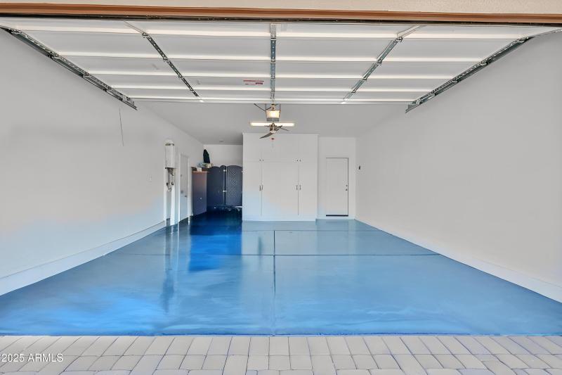 Epoxied Garage Floor