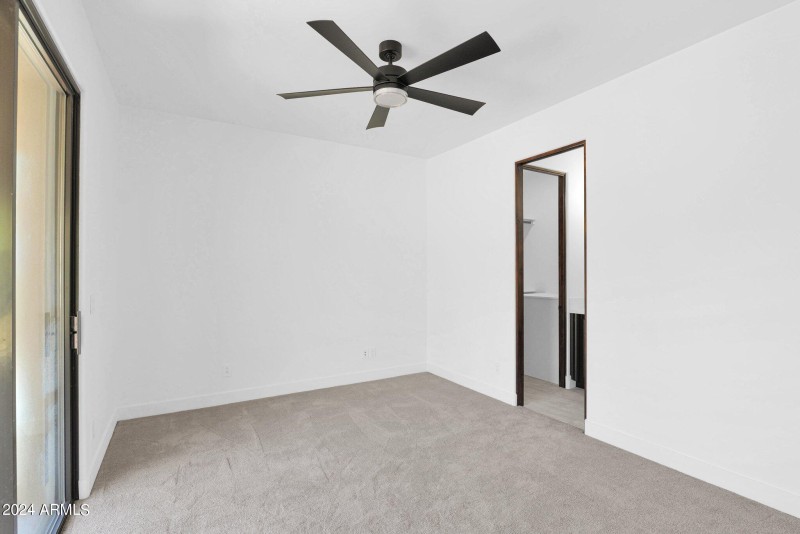 Attached casita bedroom