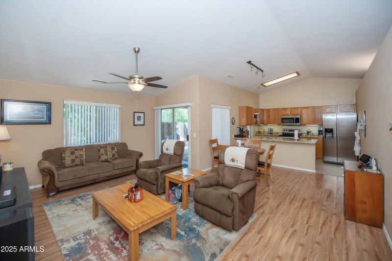 Living Room & Kitchen