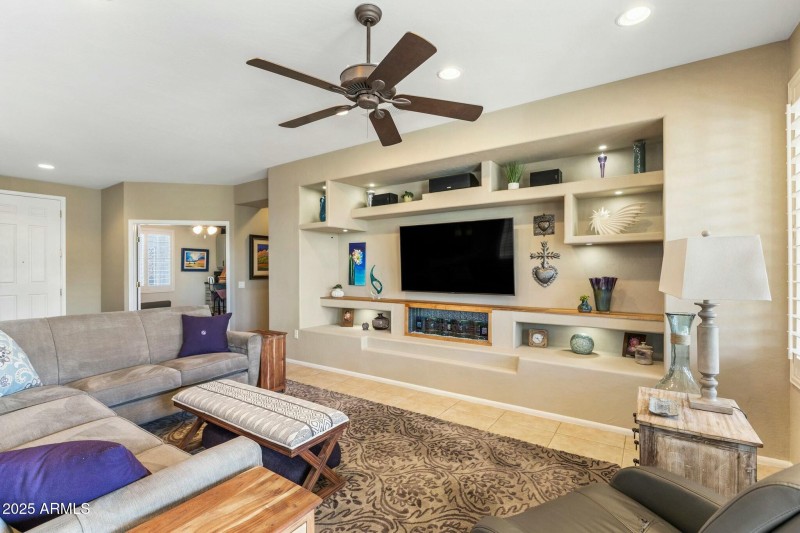 Custom entertainment built-in