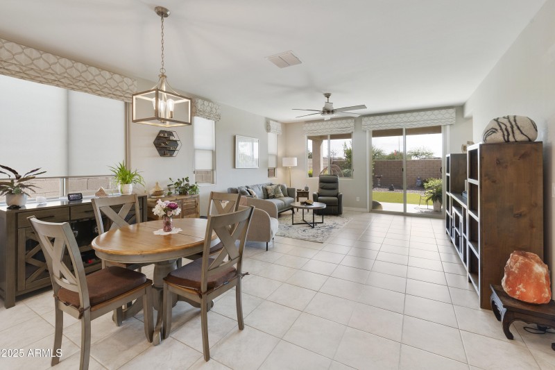 Dining in Great Room