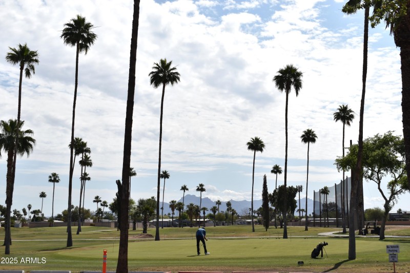CALLAWAY DESERT SANDS PUTTING PRACTICE