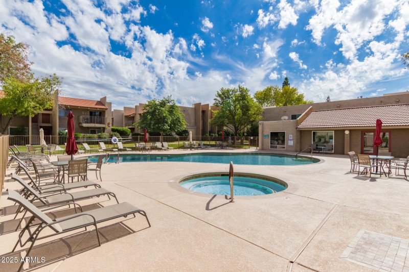 Community pool and spa