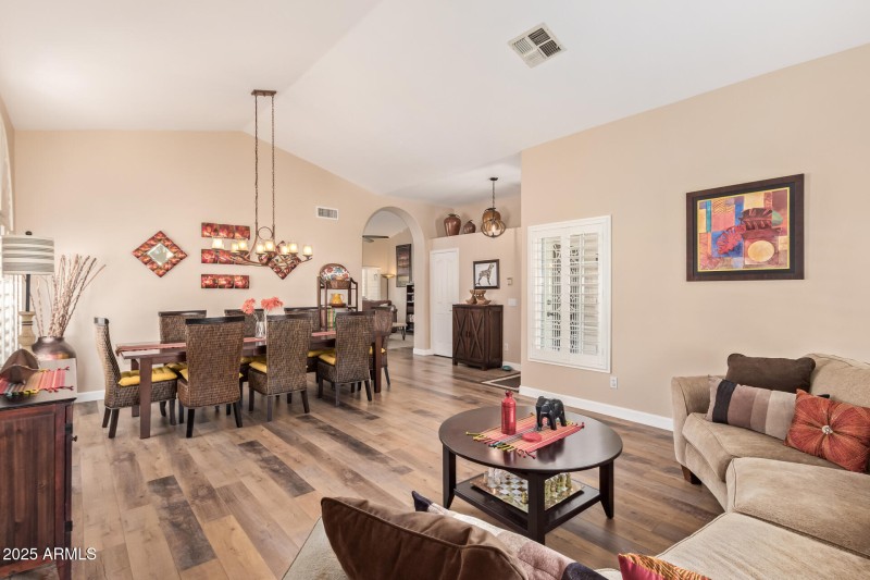 Front room looking toward living area