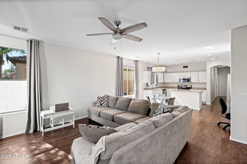 18-Family Room to Kitchen