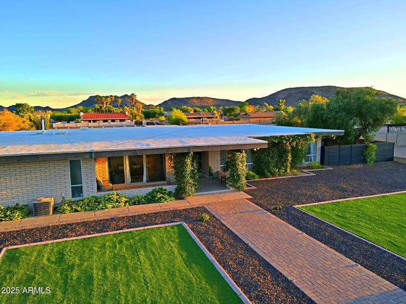 Front yard aerial