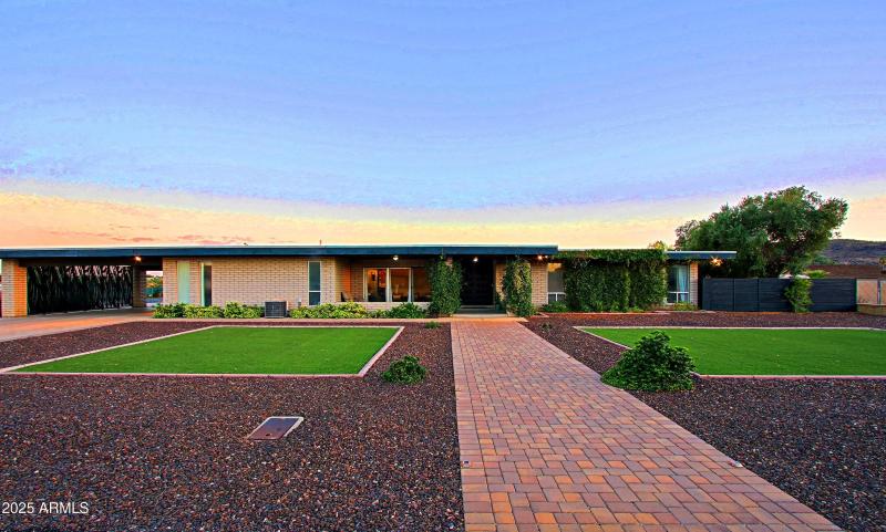 Paver walkway