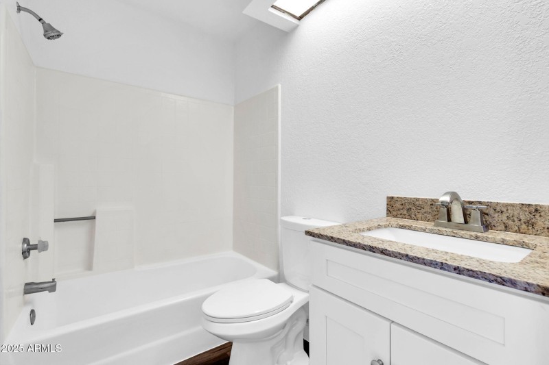 Updated hall bathroom