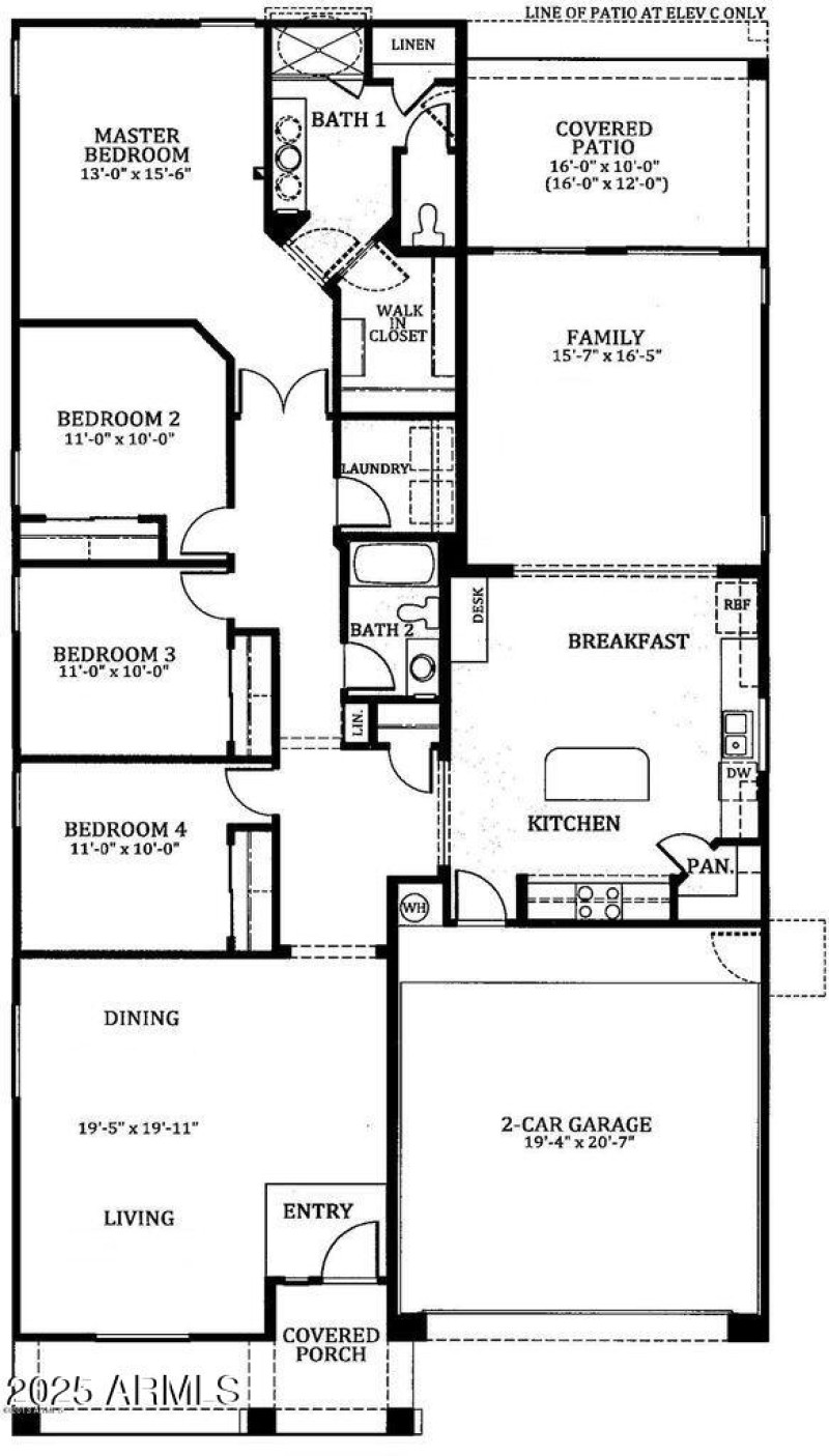 Voltaire floor plan