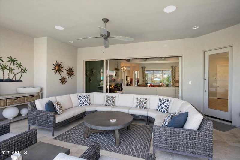 Covered Rear Patio