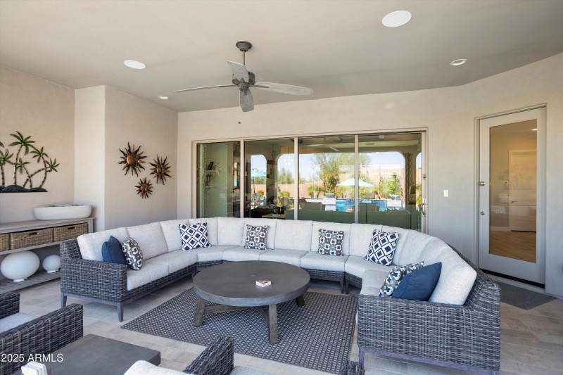 Covered Rear Patio