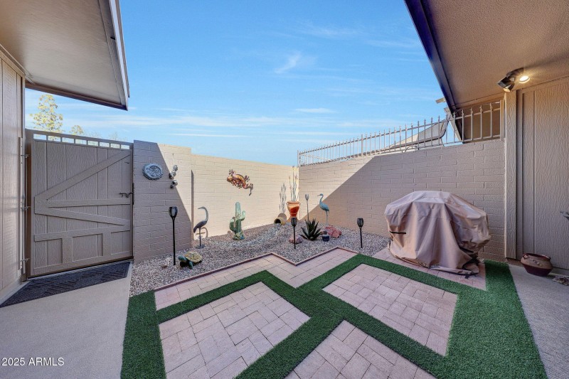 Back Courtyard