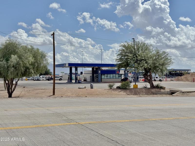 TA Truck stop across the street