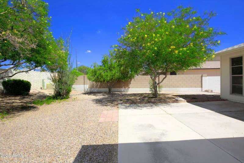 Uncovered Patio