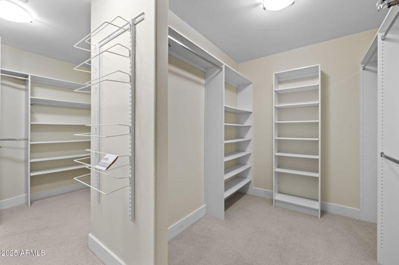 MASTER BEDROOM CLOSET