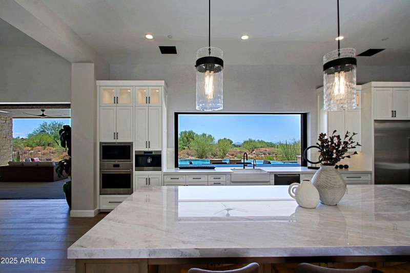 Kitchen and Views 1