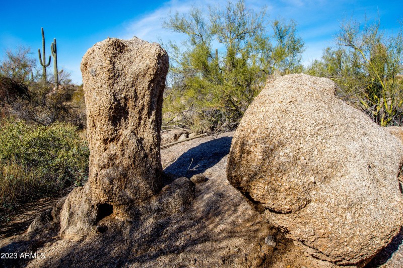 fanciful rock formations