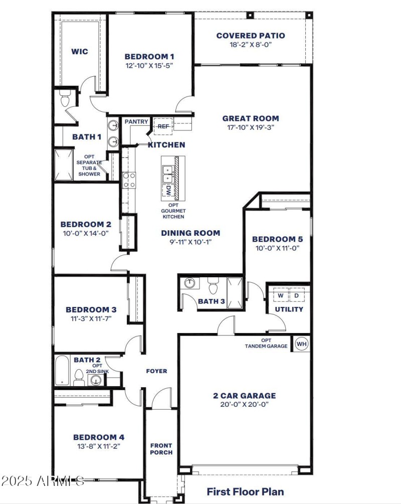 Del Rio Ranch, Saguaro 2,224 SF 5Bedroom