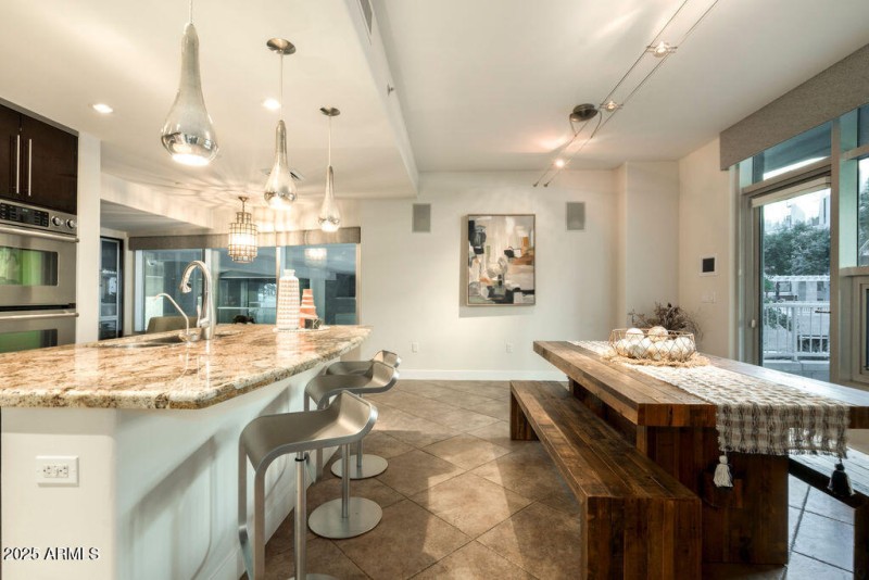 Kitchen and Open Breakfast Room