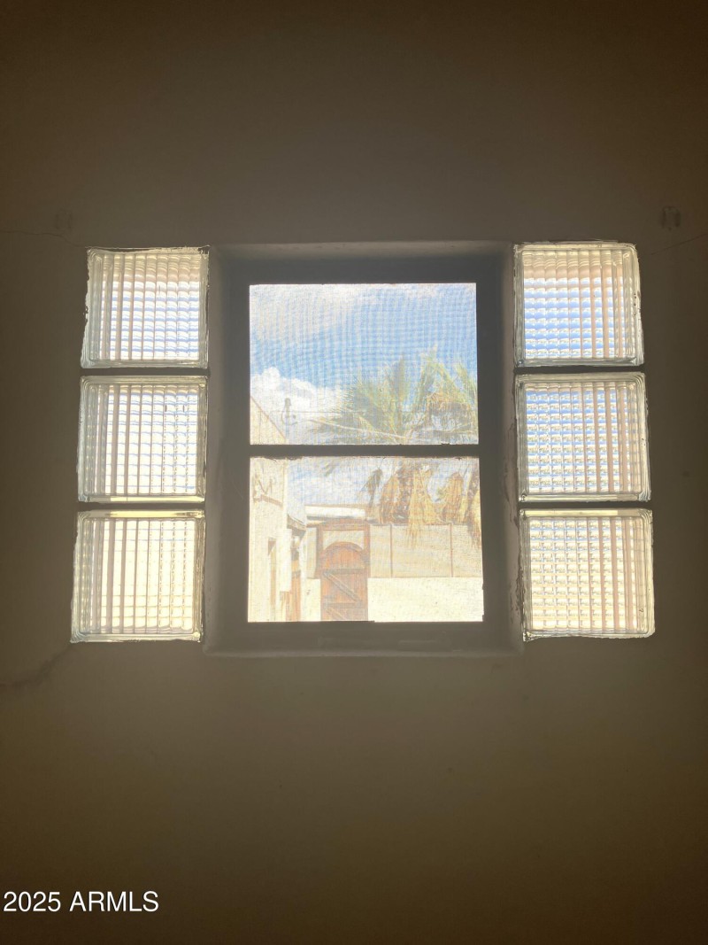 MIL Window Facing the Backyard