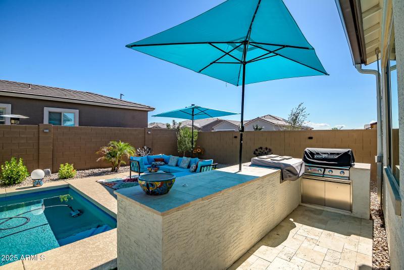 Built in Blackstone + BBQ