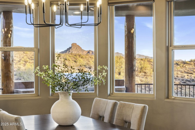 Kitchen table view