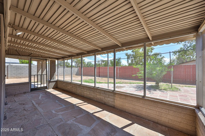 Enclosed Covered Patio