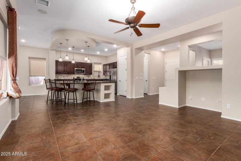 Kitchen and great room