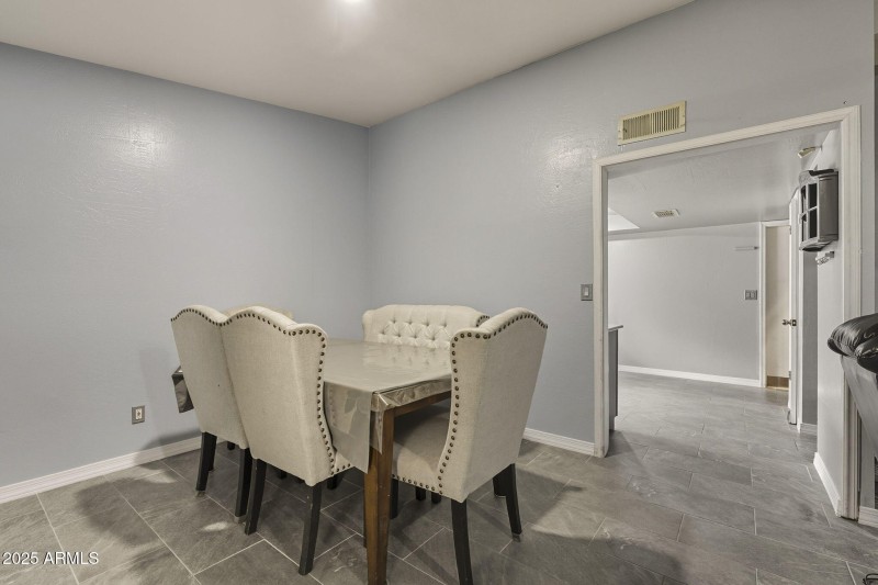 Dining area