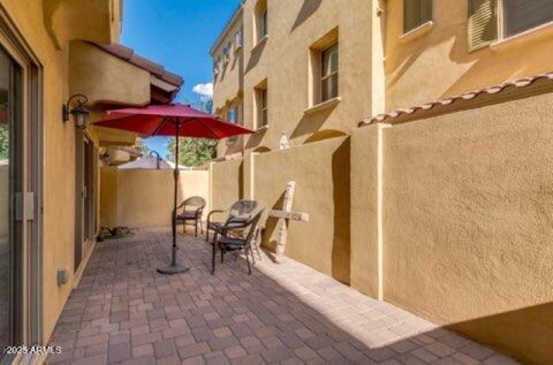 Downstairs Patio