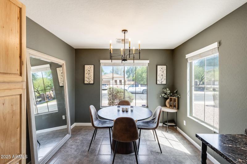 Dining area
