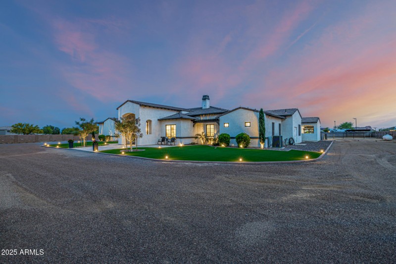 Front & Side of Home