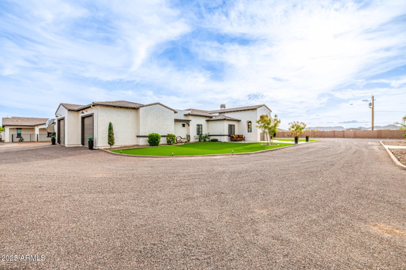 Front & Side of Home 2nd gate entrance