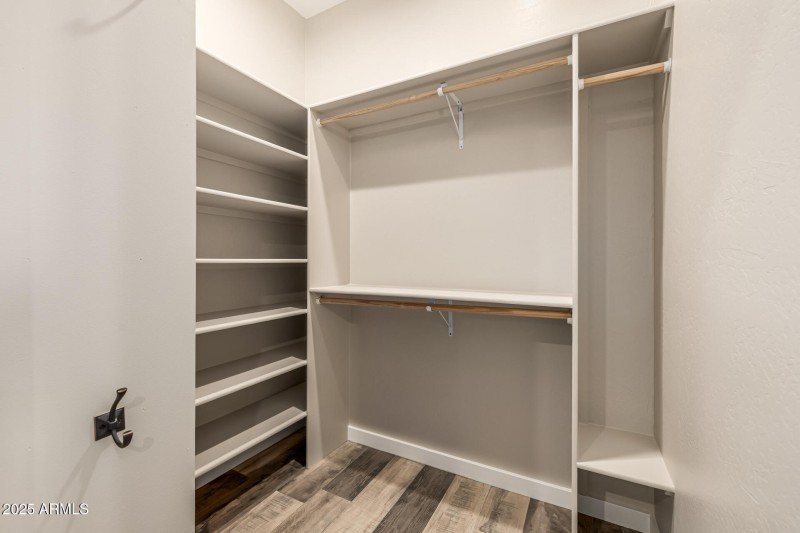 Guest Home Primary Closet