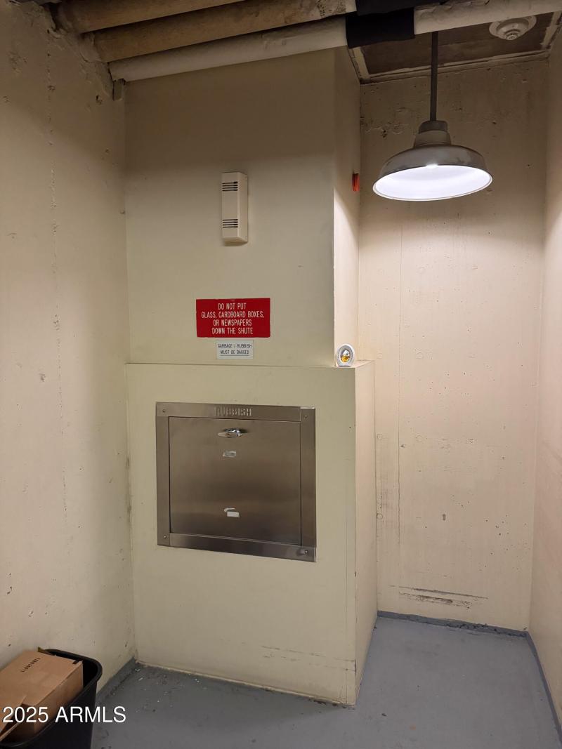 20B Trash Chutes each floor