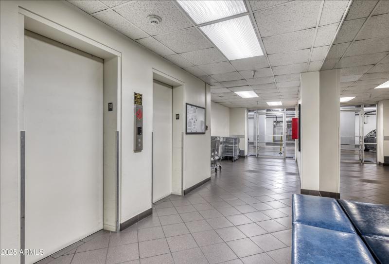 21 Parking Level Elevators ~ Carts