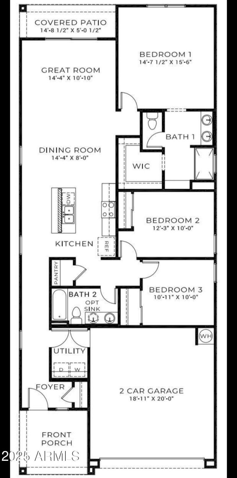 floor plan caroline