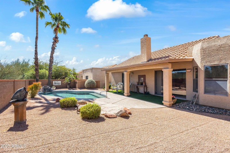 BACKYARD POOL VIEW