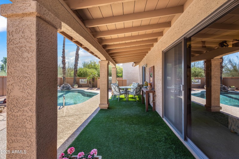 EXTENDED COVERED PATIO