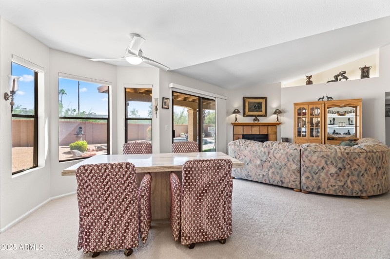 MAIN LIVING - VIEW TO BACKYARD