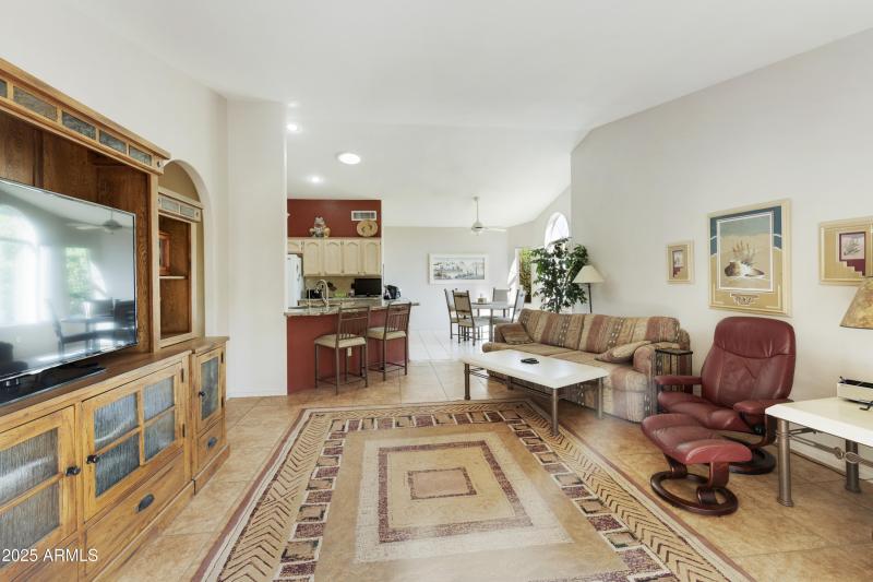 Family Room off kitchen