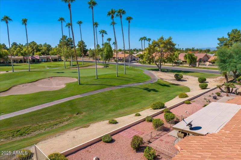 Views of the #5 green from yur home.