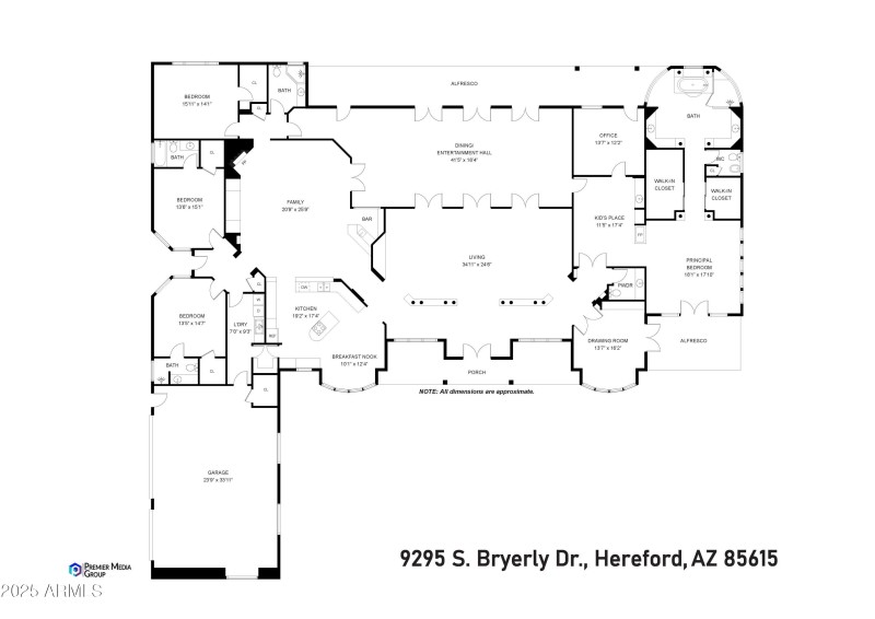 9295 S BRYERLY DR - Floorplan