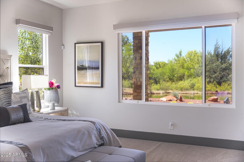 6 MAIN BEDRM POND VIEW