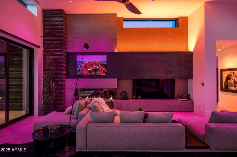 Ketra Lighting in Great Room