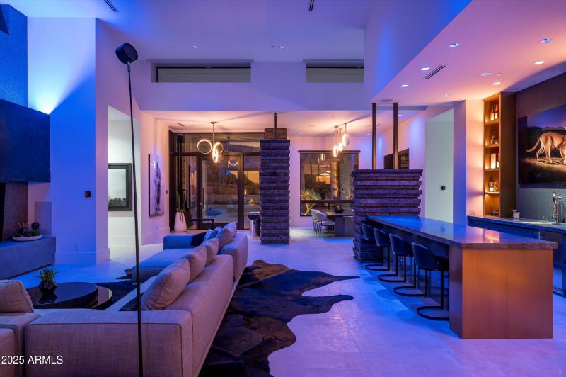 Ketra Lighting at Bar