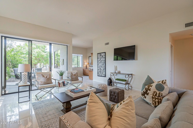 #153 Sunset Cove Living Rm + Office