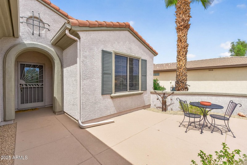 Front Courtyard Patio