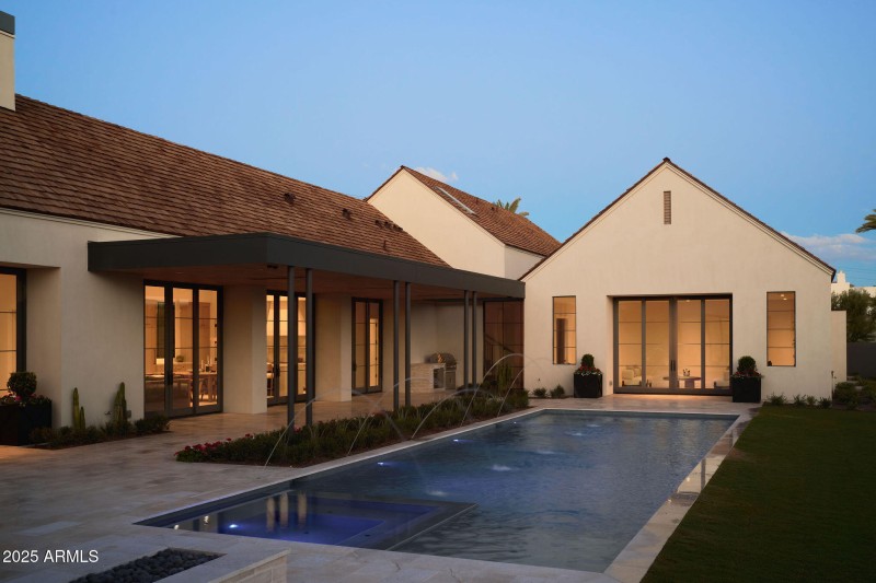 Pool at Dusk