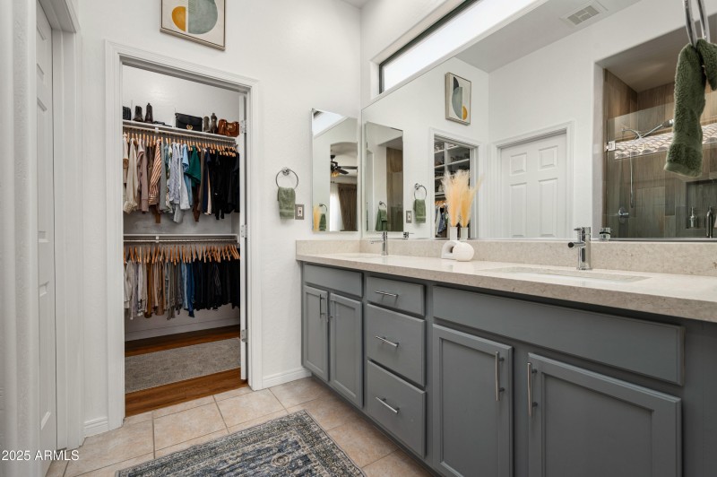Double Vanity Bathroom